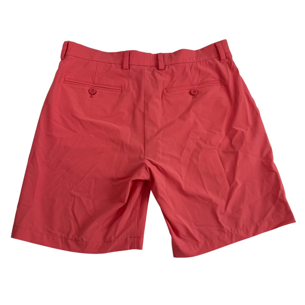 Vineyard Vines Mens Breaker Short Salmon Pink Golf Performance Shorts Size 33 - Picture 2 of 7